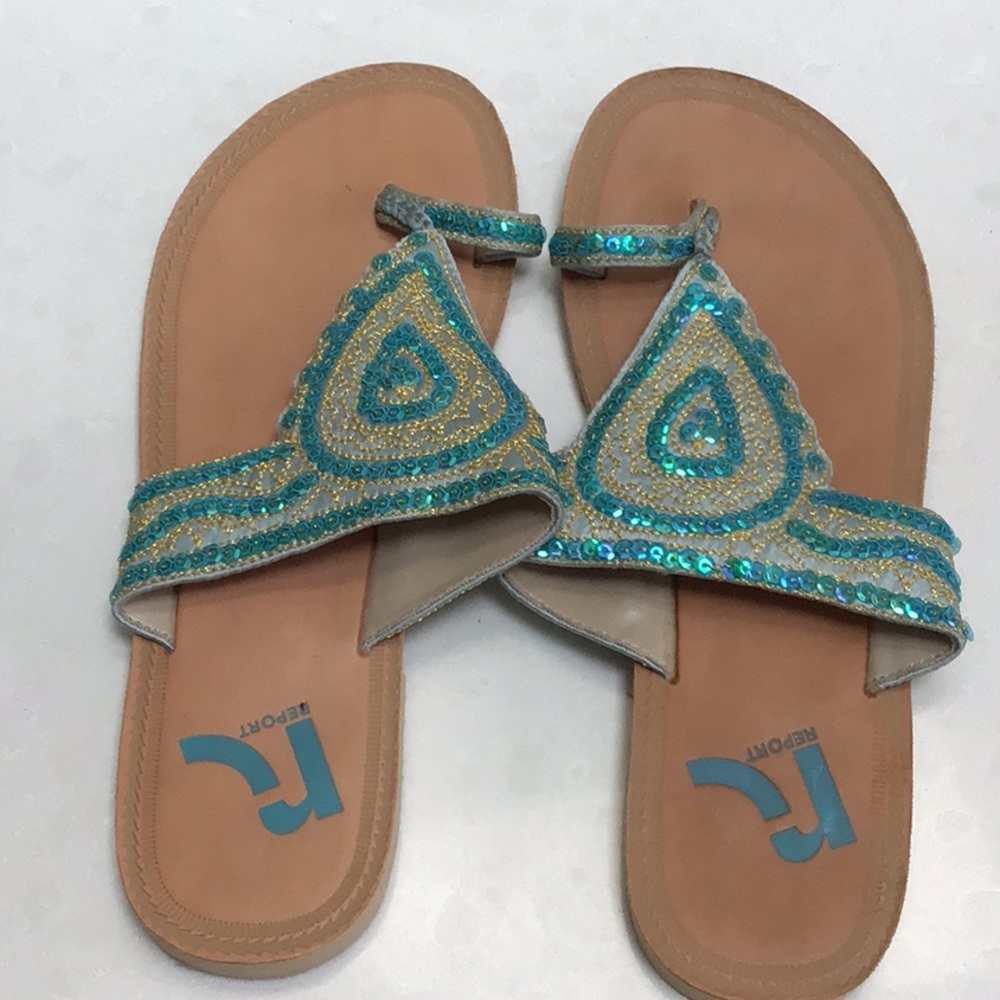 Embroiled sandal